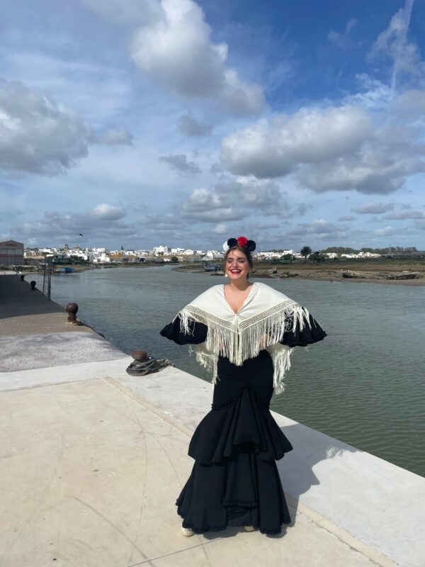 Vestido Flamenca Mayo Negro - Imagen 8
