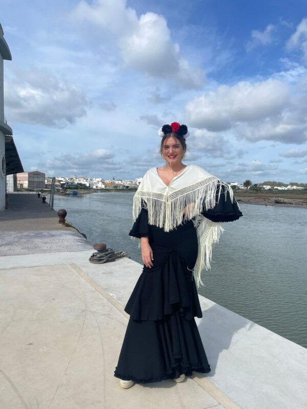 Vestido Flamenca Mayo Negro - Imagen 7