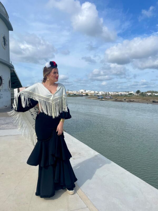 Vestido Flamenca Mayo Negro - Imagen 6